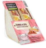 Simply Fresh Sendvič šunka a sýr