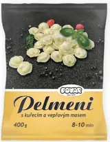 Povar Pelmeně s kuřecím a vepřovým masem