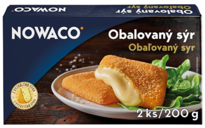 Nowaco Obalovaný sýr předsmažený