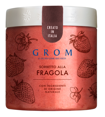 Grom Sorbet Jahoda italská zmrzlina v kelímku