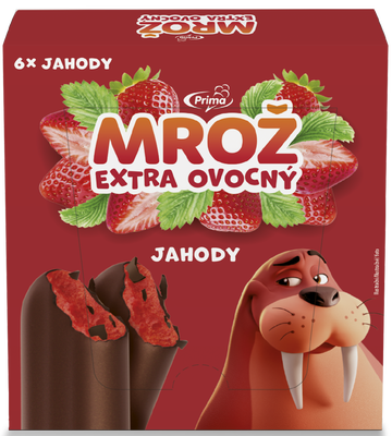 Mrož jahody multipack