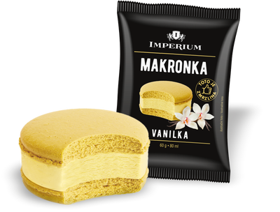 Imperium Zmrzlinová makronka Vanilka