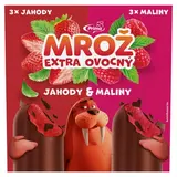 Mrož jahoda, malina multipack 6x50ml
