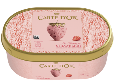 Carte D'Or Strawberry Jahodová zmrzlina