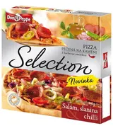 Don Peppe Selection Pizza Salám & Slanina & Chilli