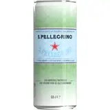 San Pellegrino 330 ml, minerální voda perlivá, plech