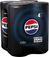 Pepsi zero sugar plech, multipack 4x330ml