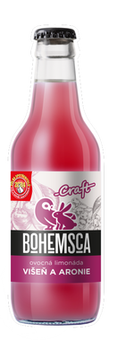 Bohemsca Craft limonáda Višeň a Aronie