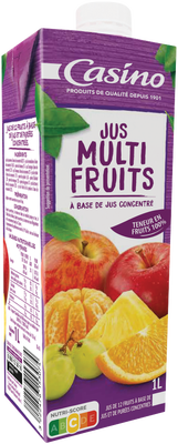 Casino Multifruit šťáva z koncentrátu
