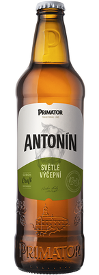 Primátor Antonín, světlé výčepní, sklo