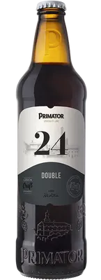 Primátor 24 Double, tmavé silné pivo, sklo