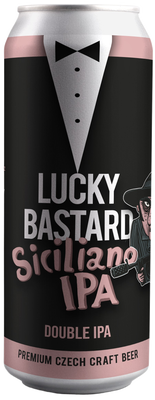Lucky Bastard Siciliano Double IPA plech