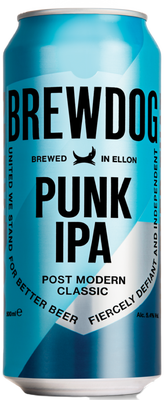 Brewdog Punk IPA, plech