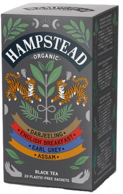 Hampstead Tea BIO selekce černých čajů 20ks