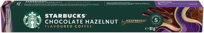 Starbucks® Chocolate Hazelnut by NESPRESSO® Blonde Roast kávové kapsle, 10 kapslí