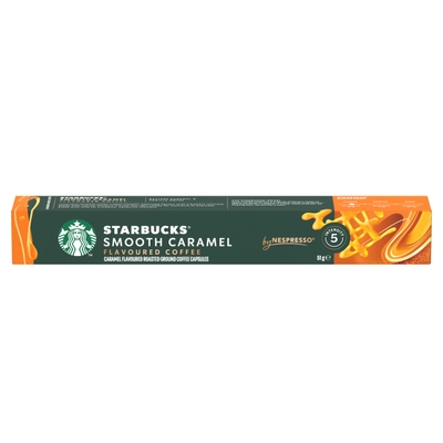 Starbucks® Smooth Caramel by NESPRESSO®, Blonde Roast kávové kapsle, 10 kapslí v balení