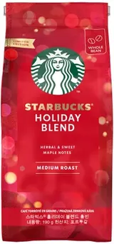 Starbucks® Holiday Blend limitovaná edice Medium Roast, zrnková káva, 190 g