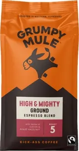 Grumpy Mule High & Mighty mletá káva Arabica