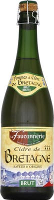 La Fauconnerie Suchý cider z Bretaně