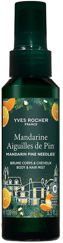 Yves Rocher Parfémovaný sprej na tělo a vlasy mandarinka & jehličí