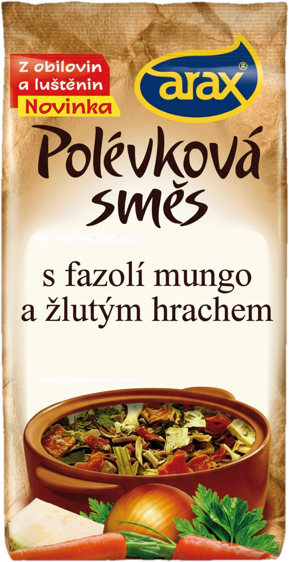 Arax Polévková směs Fazole mungo a žlutý hrách