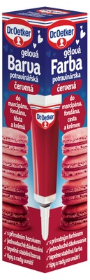 Dr. Oetker Barva potravinářská červená gelová