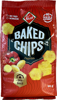 Vest Baked chips paprikové