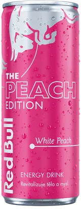 Red Bull Peach s příchutí bílé broskve