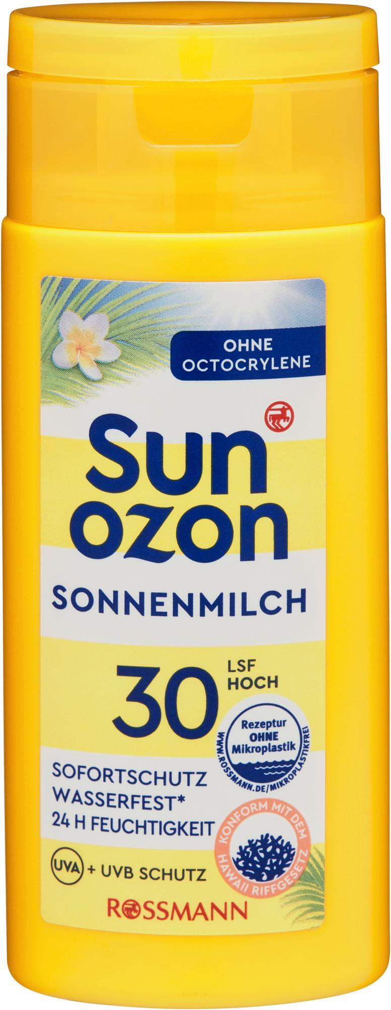 Sun ozon Mléko na opalování mini OF 30