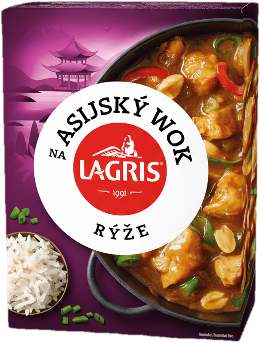 Lagris Rýže na asijský wok
