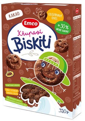 Emco Křupaví Biskiti kakao