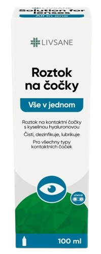 LIVSANE Roztok na kontaktní čočky 100ml