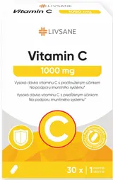 LIVSANE Vitamin C 1000mg tbl.30