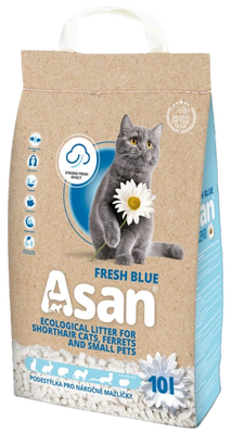 Asan Cat Fresh Blue podestýlka pro kočky