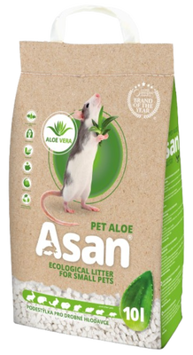 Asan Pet Aloe  podestýlka pro drobné hlodavce