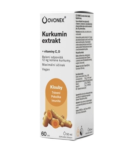 Ovonex Kurkumin extrakt 50ml