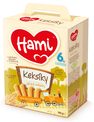 Hami Keksíky dětské sušenky 6m+