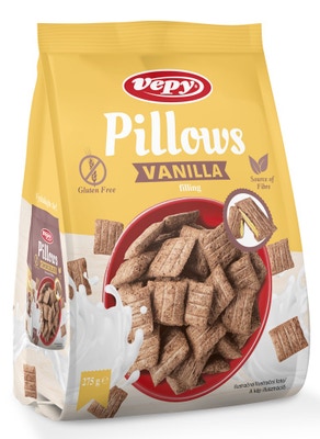 Vepy Polštářky s vanilkovou náplní, bezlepkové