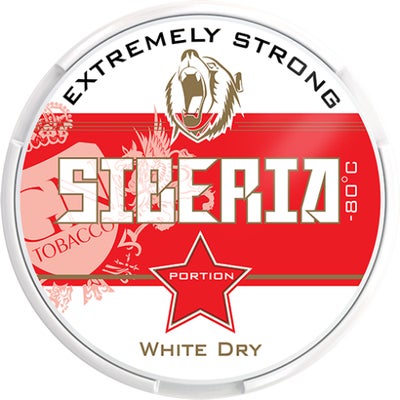 Siberia White Dry Chew Bags 13 g