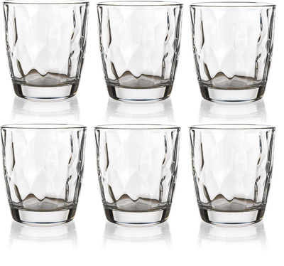 Bormioli Sada sklenic DIAMOND čirá 300ml