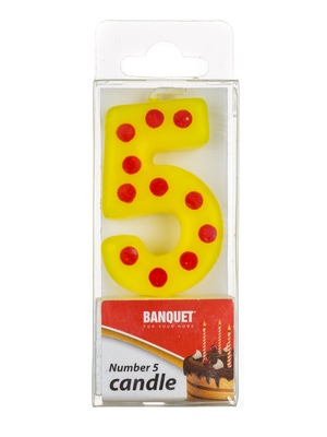 Banquet Svíčka narozeninová č.5