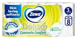 Zewa Deluxe Camomile Comfort toaletní papír 3vrstvý, 8 rolí