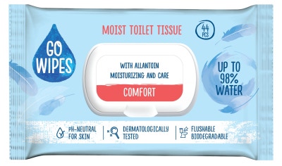 GoWipes Vlhčený toaletní papír Comfort