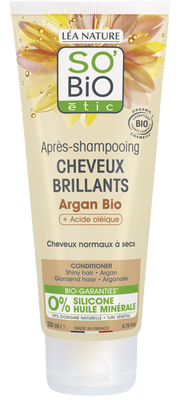SO’BiO étic Kondicionér argan pro lesk — pro normální až suché vlasy BIO