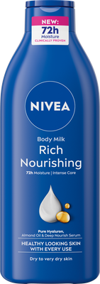 Nivea Body Milk Výživné tělové mléko