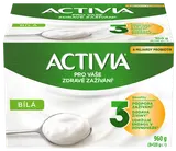 Activia probiotický jogurt bílý 8x120g