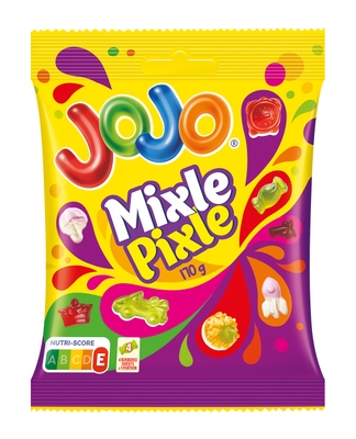Jojo Mixle Pixle želé bonbóny s ovocnými příchutěmi