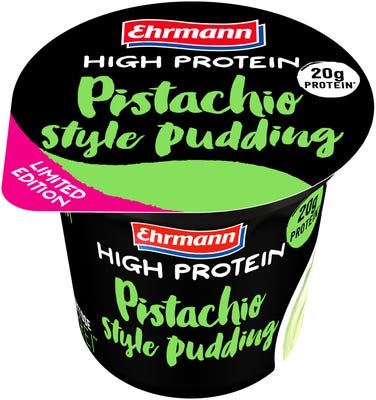 Ehrmann High Protein Pudding Pistachio Style