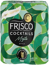 Frisco Coctails Mojito 4×0,33 l plech