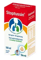 STOPTUSSIN 0,8MG/ML+20MG/ML sirup 1X180ML